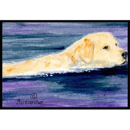 Carolines Treasures SS8814JMAT 24 X 36 In. Golden Retriever Doormat